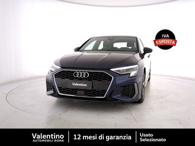 Audi A3 Sportback 35 TFSI S tronic S line edition del 2022 usata a Roma