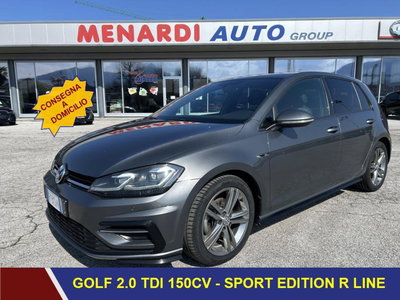 Volkswagen Golf 2.0 TDI 150 CV SCR R-Line del 2017 usata a Bernezzo