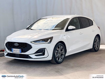 Ford Focus 1.0t ecoboost h ST-Line X 125cv del 2023 usata a Albano Laziale