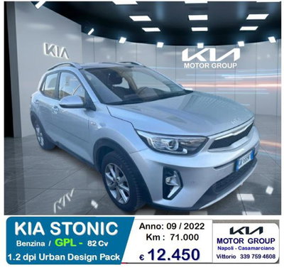 Kia Stonic 1.2 mpi Urban gpl 82cv del 2022 usata a Casamarciano