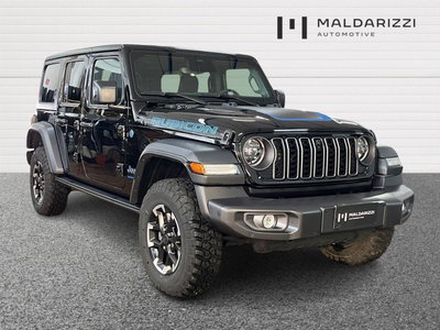 Jeep Wrangler Unlimited 2.0 PHEV ATX 4xe Rubicon del 2025 usata a Bari