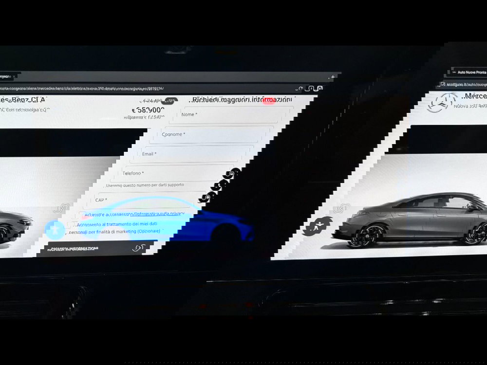 Mercedes-Benz CLA EQ nuova a Firenze (14)
