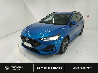 Ford Focus Station Wagon 1.0 EcoBoost Hybrid 125 CV SW ST-Line del 2023 usata a Catanzaro