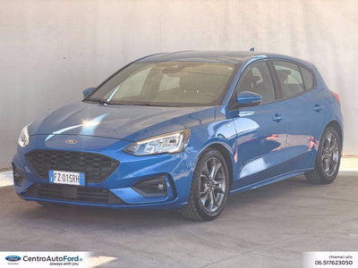 Ford Focus 1.5 EcoBlue 120 CV automatico 5p. ST-Line Co-Pilot del 2019 usata a Albano Laziale