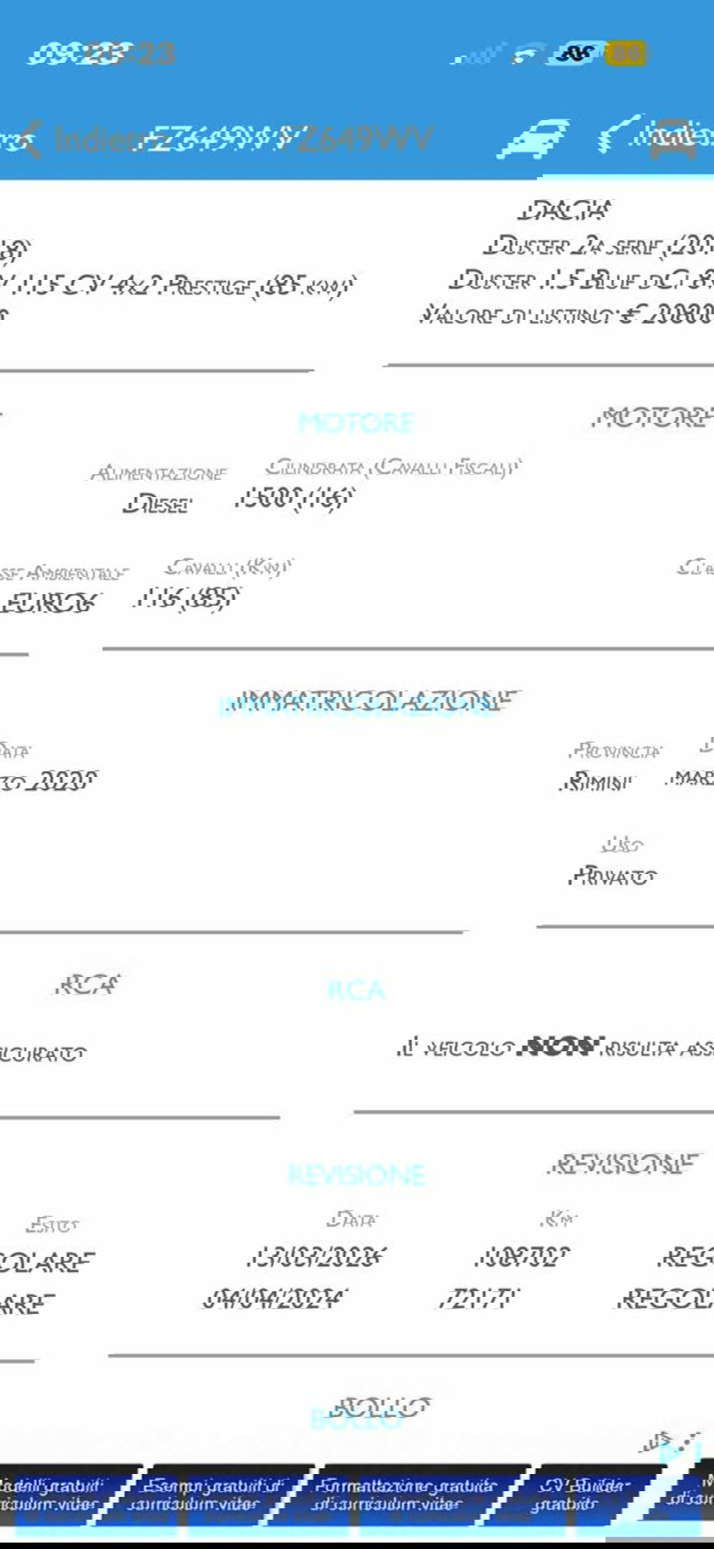 Dacia Duster usata a Pesaro-Urbino (2)