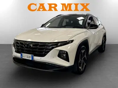 Hyundai Tucson 1.6 crdi 48V Exellence 2wd dct del 2022 usata a Piacenza