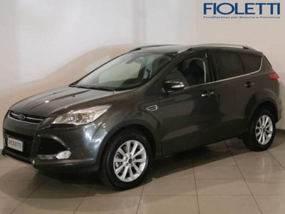 Ford Kuga 2.0 TDCI 163 CV 4WD Powershift Titanium X del 2014 usata a Concesio