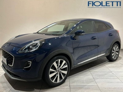 Ford Puma 1.0 EcoBoost Hybrid 125 CV S&amp;S aut. Titanium X del 2022 usata a Brescia