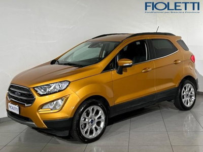 Ford EcoSport 1.0 EcoBoost 125 CV Titanium del 2022 usata a Brescia