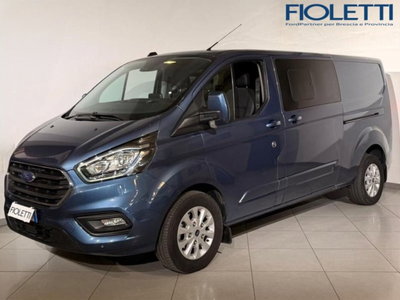 Ford Transit Custom Furgone 320 2.0 EcoBlue Hybrid 130 PL-DC Furg.Titan. del 2022 usata a Brescia