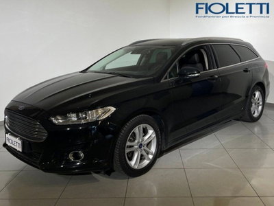 Ford Mondeo Station Wagon 2.0 TDCi Bi Turbo S&amp;S Powershift SW Titanium del 2015 usata a Brescia