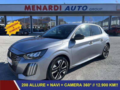 Peugeot 208 PureTech 100 Stop&amp;Start EAT8 5 porte Allure Navi Pack del 2025 usata a Bernezzo