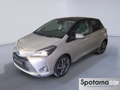 Toyota Yaris 1.5 Hybrid 5 porte Y20 Bitone del 2019 usata a Milano