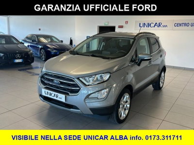 Ford EcoSport 1.0 EcoBoost 125 CV Titanium del 2022 usata a Alba
