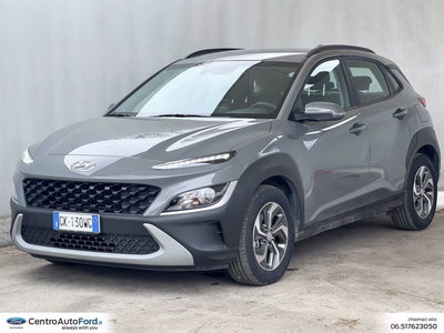 Hyundai Kona 1.6 gdi hev XTech 2wd 129cv dct del 2022 usata a Albano Laziale