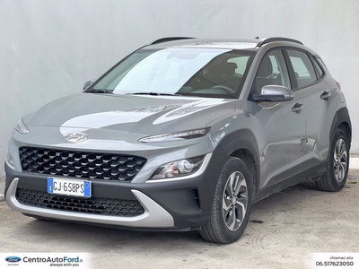 Hyundai Kona 1.6 gdi hev XTech 2wd 129cv dct del 2022 usata a Albano Laziale