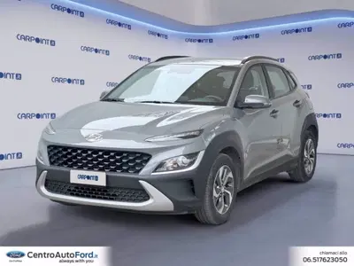 Hyundai Kona 1.6 gdi hev XTech 2wd 138cv dct del 2022 usata a Albano Laziale