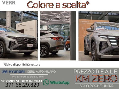 Hyundai Tucson 1.6 t-gdi 48V Exellence 2wd dct nuova a Milano