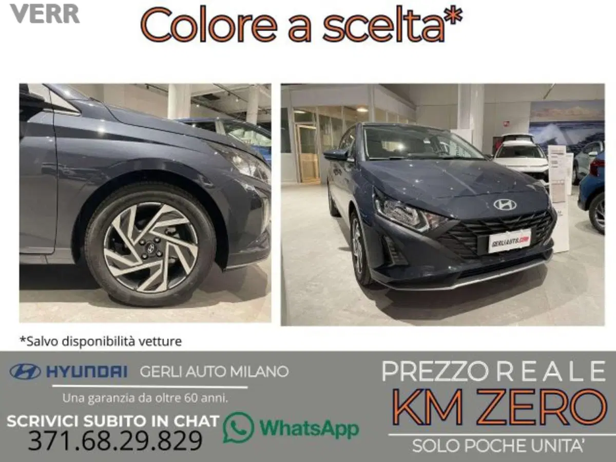 Hyundai i20 nuova a Milano