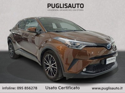 Toyota Toyota C-HR 1.8 Hybrid E-CVT Lounge del 2017 usata a Belpasso