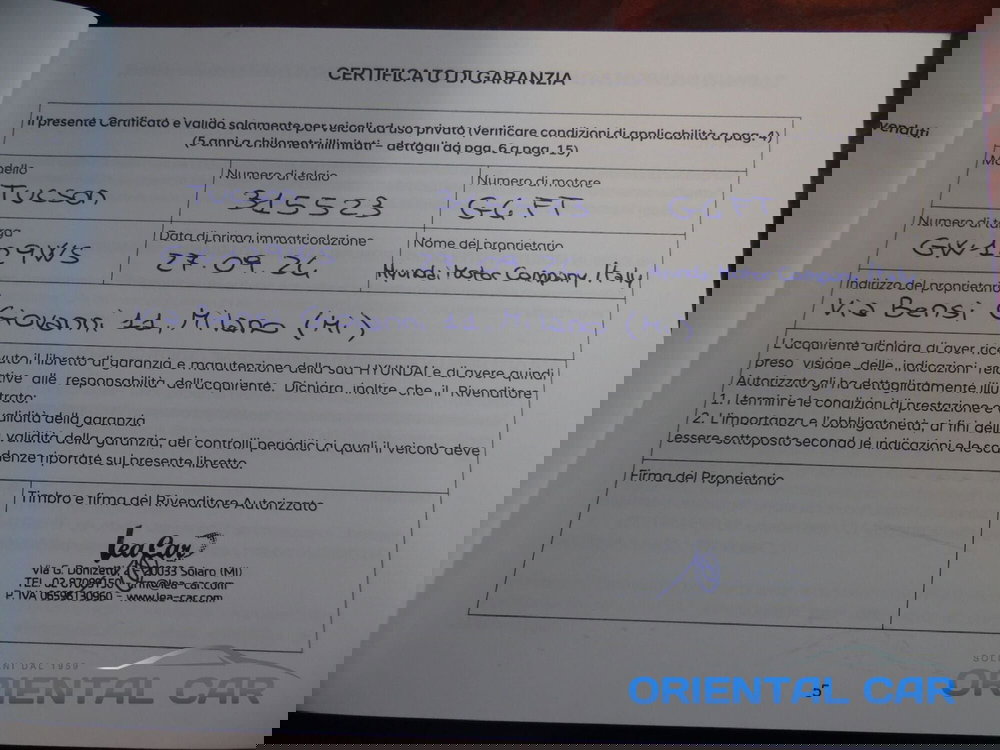 Hyundai Tucson usata a La Spezia (3)