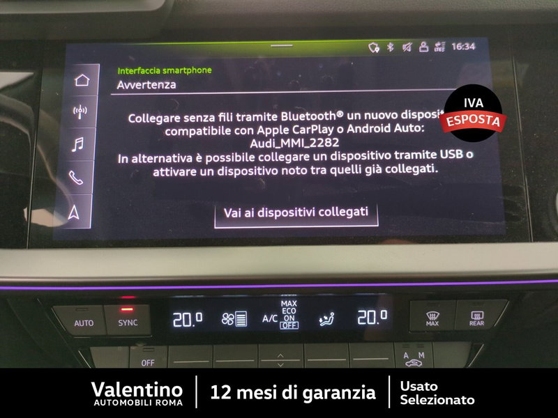 Audi A3 Sedan usata a Roma (18)