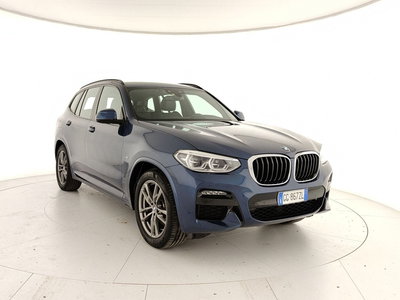 BMW X3 sdrive18d mhev 48V Msport auto del 2021 usata a Caserta
