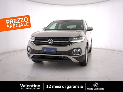 Volkswagen T-Cross 1.0 TSI 110 CV DSG Advanced del 2023 usata a Roma