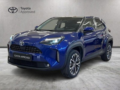 Toyota Yaris Cross 1.5 Hybrid 5p. E-CVT Lounge del 2022 usata a Albano Vercellese