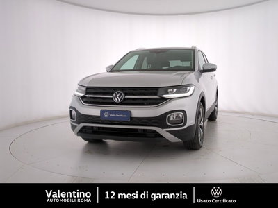 Volkswagen T-Cross 1.0 TSI 110 CV DSG Advanced del 2023 usata a Roma