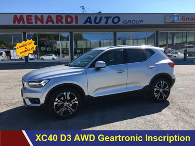 Volvo XC40 D3 AWD Geartronic Inscription del 2019 usata a Bernezzo