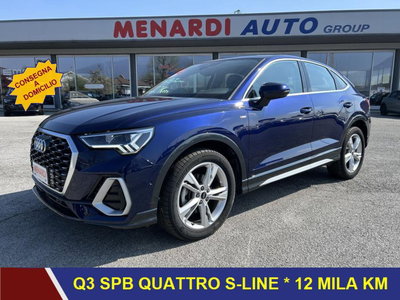 Audi Q3 Sportback 35 TDI quattro S tronic S line edition del 2023 usata a Bernezzo