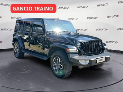 Jeep Wrangler Unlimited 2.0 atx phev Sahara 4xe auto del 2022 usata a Verona
