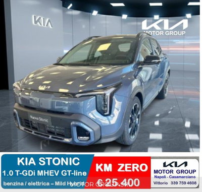 Kia Stonic 1.0 t-gdi mhev GT-line nuova a Casamarciano
