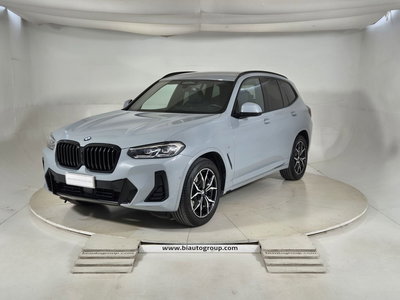 BMW X3 xdrive20d mhev 48V Msport auto del 2024 usata a Alba