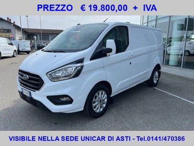 Ford Transit Custom Furgone 280 2.0 EcoBlue Hybrid 170 PC Furg. Titanium del 2023 usata a Alba