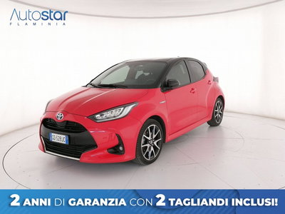 Toyota Yaris 1.5 Hybrid 5 porte Premiere del 2021 usata a Roma