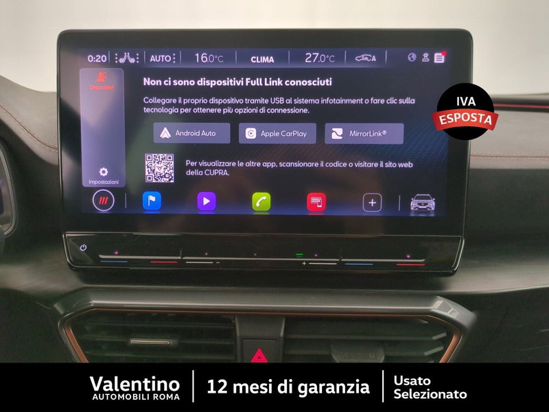 Cupra Formentor usata a Roma (16)