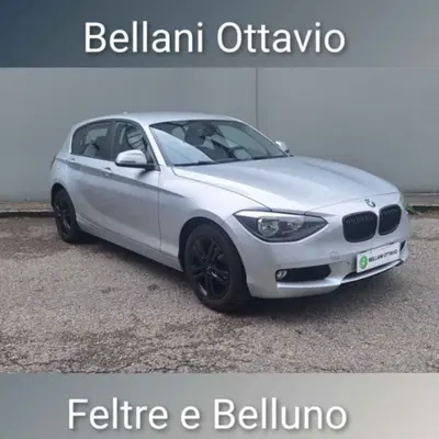 BMW Serie 1 116d 2.0 116CV cat 5 porte Attiva DPF del 2014 usata a Feltre