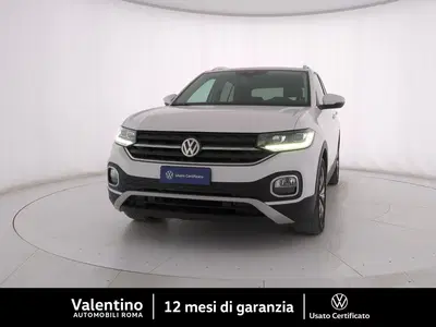 Volkswagen T-Cross 1.0 TSI 115 CV DSG Advanced BMT del 2020 usata a Roma