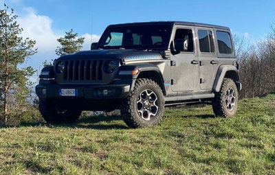 Jeep Wrangler Unlimited 2.0 PHEV ATX 4xe Rubicon del 2022 usata a Savona