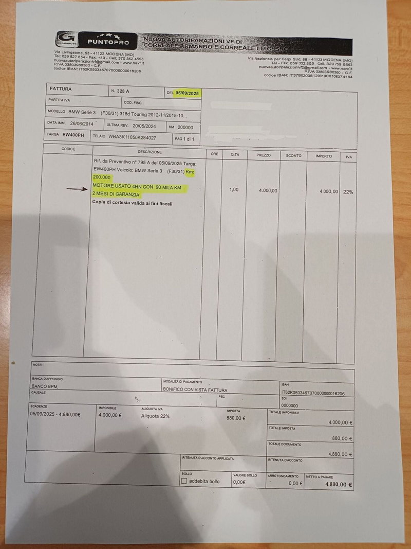 BMW Serie 3 Touring usata a Modena (8)