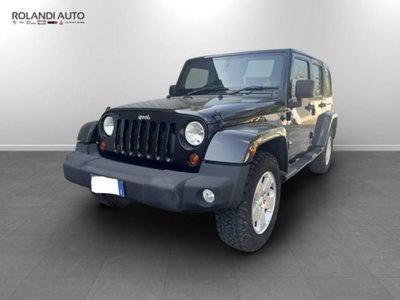 Jeep Wrangler Unlimited 2.8 CRD DPF Sahara del 2011 usata a Alessandria