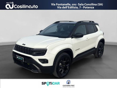 Jeep Avenger 1.2 turbo e-hybrid mhev Overland 4xe 145cv edct6 del 2025 usata a Sala Consilina