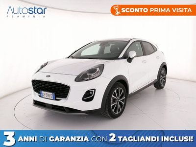 Ford Puma 1.0 ecoboost h Titanium 125cv auto del 2021 usata a Roma