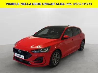 Ford Focus 1.0 EcoBoost Hybrid 125 CV Powershift 5p. ST-Line X del 2023 usata a Alba