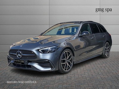 Mercedes-Benz Classe C Station Wagon 220 d mhev AMG Line Premium Plus 4matic 200cv auto del 2022 usata a Firenze