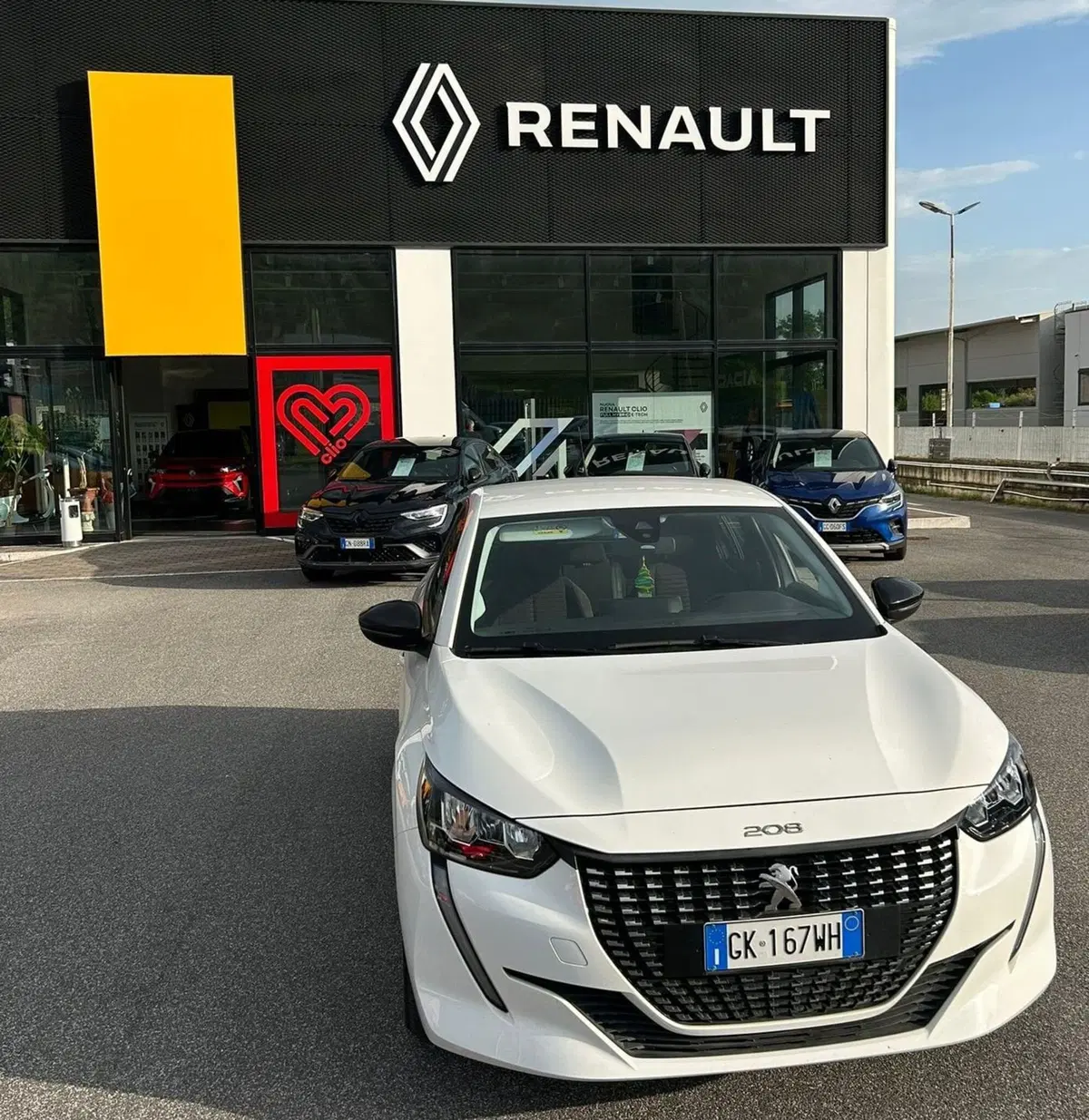 Peugeot 208 usata a Roma