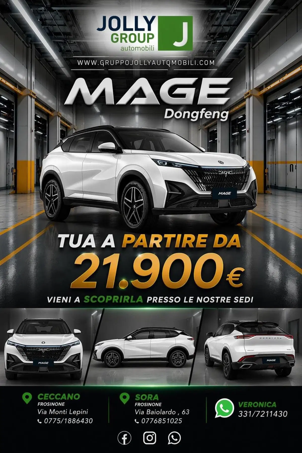 Dongfeng Mage  nuova a Frosinone