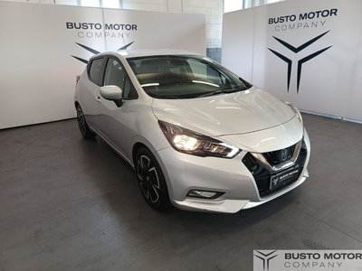 Nissan Micra IG-T 92 Xtronic 5 porte Tekna del 2022 usata a Olgiate Olona